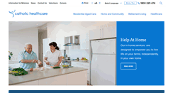Desktop Screenshot of catholichealthcare.com.au